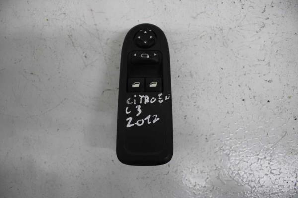 BOUTON LEVE VITRE CITROEN C3 2009-2016 2-VITRES - Vue 1